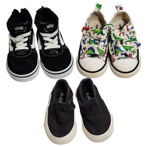 Bundle of 3 Toddler Shoes – Vans, Converse, The Children’s Place – Size 5/6